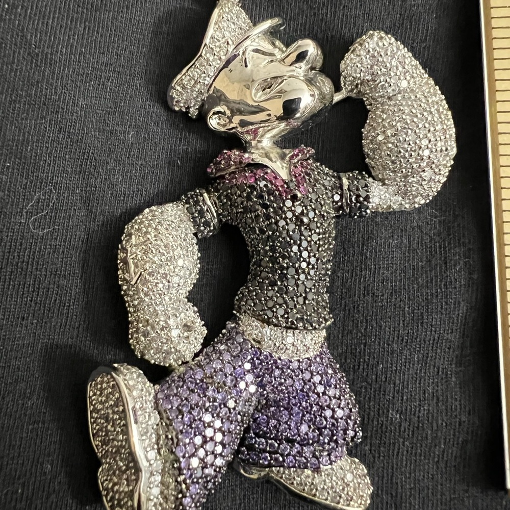 Fashion Bling Hip-Hop Popeye Charm